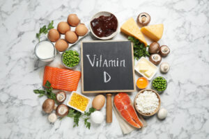 Photo of foods rich in vitamin D