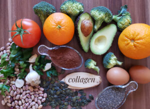 Photo of collagen rich foods